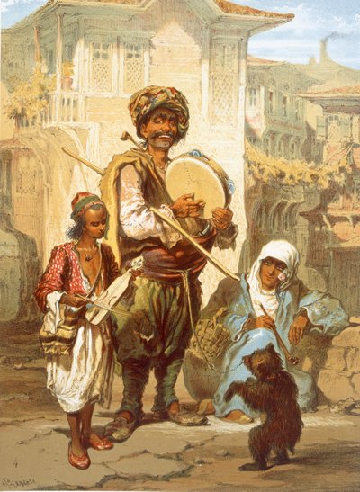 Bohemians, 1865 by Amadeo Preziosi